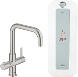 Смеситель Grohe Red Duo 30156DC0 для кухонной мойки-с водонагревателем
