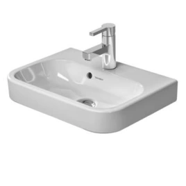 Раковина DURAVIT Happy D2 для мебели 50х36 см с 1 отв под смесительитель со слив переливом цвет белый (710500000)
