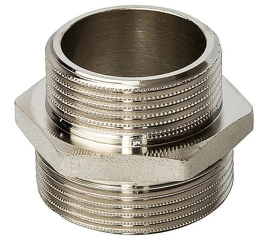 Ниппель STOUT НН переходной 1 1/2 x 1 1/4 никелированный