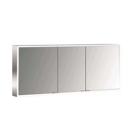Emco Prime Зеркальный шкаф с подсветкой LED Facelift навесная модель, 1600 mm, 3-дверки, IP 20 зеркальная задняя стенка (9497 062 86)