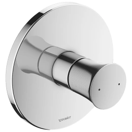 Duravit White Tulip Смеситель для душа, на 1 источник, встраиваемый, с обр клапаном (внешние части) цвет: хром (WT4210010010)