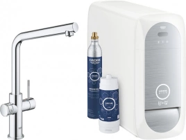 Смеситель Grohe Blue Home 31454000 для кухонной мойки с фильтром и охладителем-карбонизатором