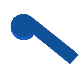 Gattoni Color Накладка на ручку смесителя для ванны и душа, цвет Blu (8099/80BL)