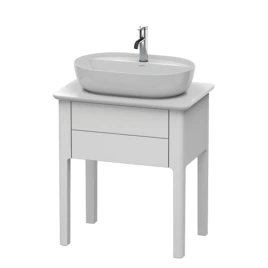 Duravit Luv База напольная, 743x688x450, 1 выдв.ящик, цвет белый шелковисто-матовый (LU956003636)