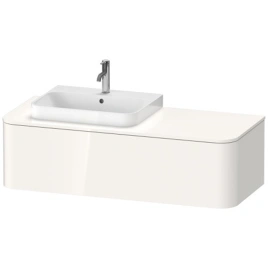 Duravit Happy D.2 Plus Тумба подвесная 354x1300x550мм 1 ящик, SX, цвет: белый глянцевый (HP4932L2222)