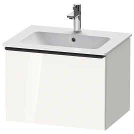Duravit D-Neo Тумбочка подвесная, 440x610x462, 1 ящик, цвет: белый высокоглянцевый (DE426102222)