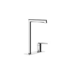 Gessi Ingranaggio Смеситель для раковины высокий с длинным изливом, с донным клапаном, цвет: хром (63516#031)