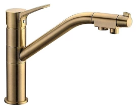 Смеситель Zorg Clean Water ZR 401 KF-BR для кухонной мойки