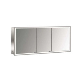 Emco Prime Зеркальный шкаф с подсветкой LED Facelift встраив. модель, 1600 mm, 3-дверки, IP 20 задняя панель цвет белый (9497 063 96)
