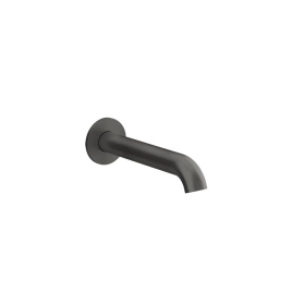 GESSI Origini Настенный излив с длиной под заказ, цвет: Black Metal Brushed PVD (66103#707)