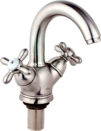 Смеситель Timo Ritz 0141FN Silver для раковины