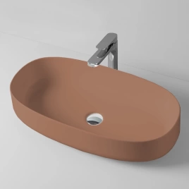 Artceram COGNAC Раковина 68x35 см, без отв., настольная, цвет: tortora (COL005 40 00)
