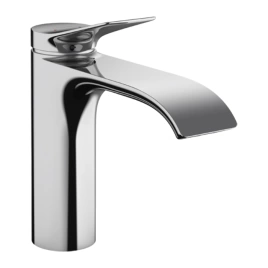 HANSGROHE VIVENIS Смеситель для раковины однорычажный, 110 со сливным гарнитуром, хром (75022000)
