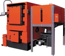 Пеллетный твердотопливный одноконтурный напольный котел ACV Radijator TKAN 60