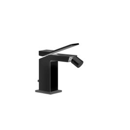 Gessi Rettangolo K Смеситель для биде на 1 отверстие, с донным клапаном, цвет: черный (53007#299)