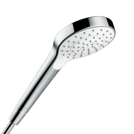 HG Croma Select S Ручной душ 110 1jet (Rain), EcoSmart, цвет: белый/хром (26805400)