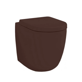Artceram FILE 2.0 Унитаз напольный Rimless 36x52 см, цвет cocoa (FLV005 39 00)