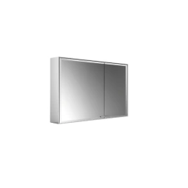 EMCO Prestige2 Зеркальный шкаф 987 мм, настенный, LED-подсветка, 2 двери, 2 полки, розетка, левый, с EMCO light system (9897 080 07)