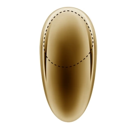 Gessi Equilibrio Смеситель для раковины дизайнерский, на 1 отверстие, без ручки (арт.52002), цвет: золото (52001#246)