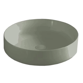 ArtCeram Cognac Раковина 48 см, без отв., накладная, без слив-перелива, цвет: grigio oliva (COL002 15 00)