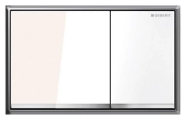Кнопка смыва Geberit Omega 60 115.081.SI.1 белая