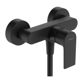 Hansgrohe Rebris E Смеситель для душа, внеш.монтаж, цвет матовый черный (72650670)