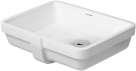Раковина Duravit Vero встраиваемый для встраивания снизу с перел без площадки под смеситель Цвет Белый (330430000)