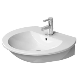 Раковина Duravit Darling New с перел с 3 отв под смеситель 650x550мм Цвет Белый (2621650030)