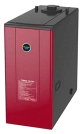 Дизельный двухконтурный напольный котел Kiturami Turbo HI FIN 13 16.8 кВт