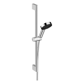 HANSGROHE PULSIFY Душевой набор с штангой 650 мм, ручным душем 105 мм. 3jet Relaxation и шлангом 1600 мм, цвет хром (24160000)