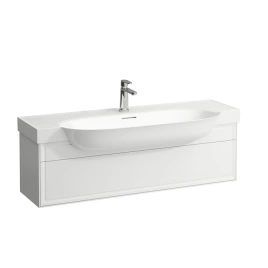 Laufen New Classic База под раковину подвесная, 1180х320х340 мм, 1 ящик, цвет белый глянцевый (для раковины 813858)  (4.0605.1.085.631.1)
