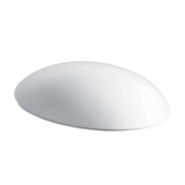 Laufen Alessi One Сиденье для унитаза 481x350x107мм с микролифтом, цвет: белый (продается только с унитазами!) (8.9297.1.000.000.1)