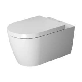 Duravit Me by Starck Унитаз подвесной Rimless 570х370 мм, с креплениями, вкл. крепление Durafix,с покрытием WonderGliss цвет белый (25290900001)