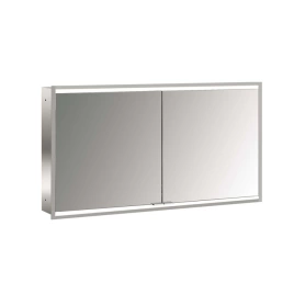 Emco Prime Зеркальный шкаф с подсветкой LED2 Facelift встраив. модель, 1300 mm, 2-дверки, IP 20 зеркальная задняя стенка (9497 062 57)
