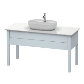 Duravit Luv База напольная, 743x1388x570, 1 выдв.ящик,цвет светло-голубой шелковисто-матовый (LU956109797)