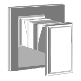 Gessi Eleganza Внешная часть встраиваемого однорычажного смесителя для раковины, цвет: Finox (46106#149)