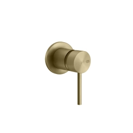 GESSI 316 Смеситель встраиваемый, однорычажный, внешняя часть, цвет Brushed Brass PVD (54019#727)