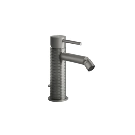 GESSI 316 Смеситель для биде на 1 отверстие с донным клапаном, излив 118мм, цвет: steel brushed (54207#239)