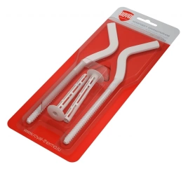 Комплект анкерных кронштейнов Royal Thermo 2 шт.-белый