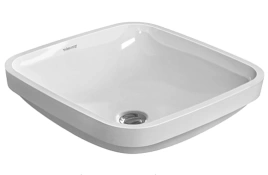 Раковина Duravit DuraStyle встраиваемая снизу с переливом 370х370 мм без отв под смесительитель цвет белый (373370000)