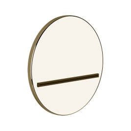 GESSI VENTI20 Излив настенный 207 мм, каскадный, цвет Brass PVD (65295#710)