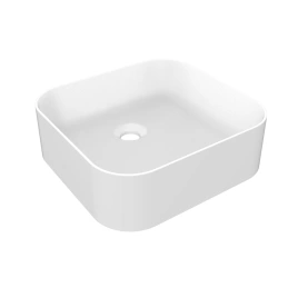 GESSI Rilievo Раковина керамическая накладная 394х374х102 мм, цвет белый (43456#516)