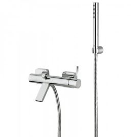 Bongio T-Square Смеситель для ванны, цвет хром (52526CR0DPR)