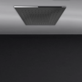 Gessi Mimi Встраиваемая в потолок душевая система 500x500 с функцией ТРОПИЧЕСКИЙ ЛИВЕНЬ цвет Mirror Steel (57901#238)