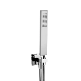 CISAL Shower Душевой гарнитур:ручная лейка,шланг 150 см,вывод с держателем, цвет хром (DS01886021)