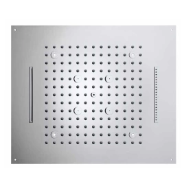 BOSSINI DREAM/4 Верхний душ 570 x 470 mm, 4 режима (дождь, каскад, водопад, туман), с 4 LED (белый), блок питания/управления, цвет: хром (H38918.030)