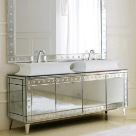 OASIS RIVOLI Рама 1700х455х170 мм, с 4 ножками, цвет хром (0RVP170CR)