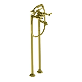Stella Eccelsa Leve Напольный смеситель для ванны 3274CL306FB с ручным душем, цвет: золото 24К (EL 02211 AU00)