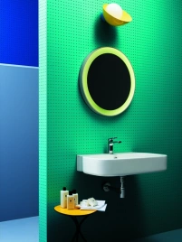 Раковина AZZURRA GLAZE подвесная с 1 отв под смеситель 75х46см цвет белый