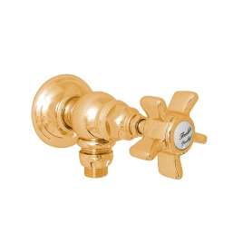 Nicolazzi Dames Anglaises Запорный вентиль для стиральной машины 3/4 вкл. внутр часть, цвет: золото (1447GB18)